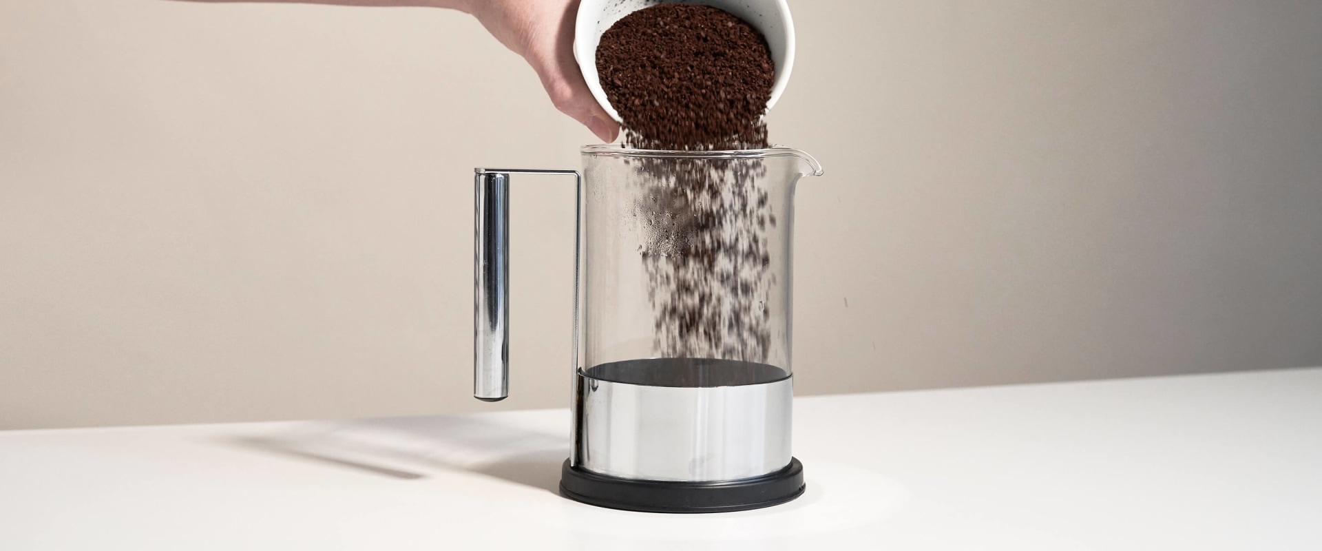 What happens if you use regular ground coffee in a french press?