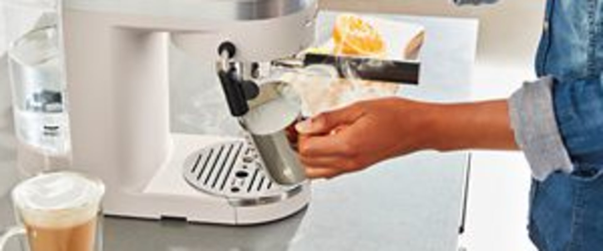 Can i get a milk frother that i can make coffee in?