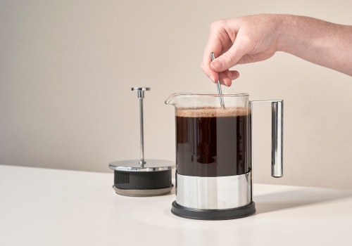 How long should french press steep before pressing?
